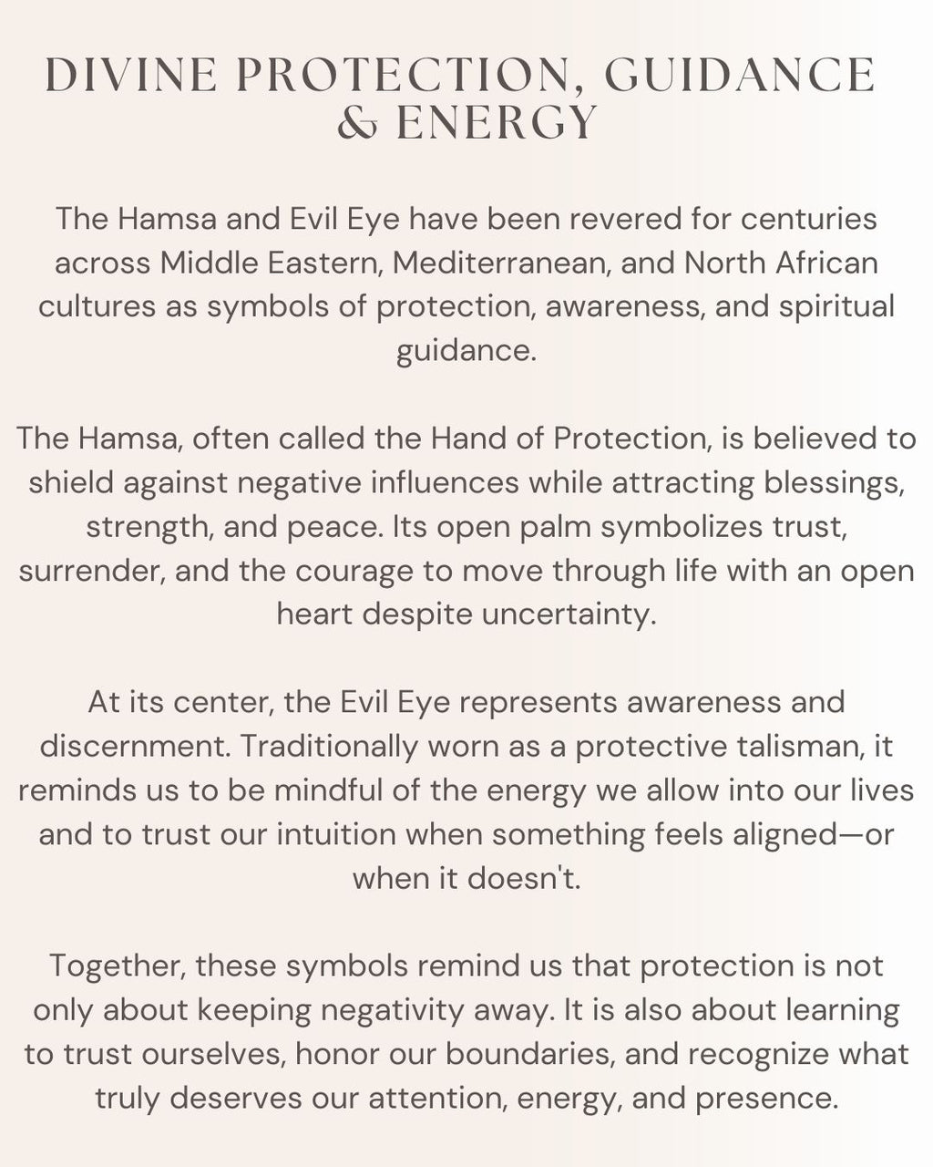 Divine Protection Charm