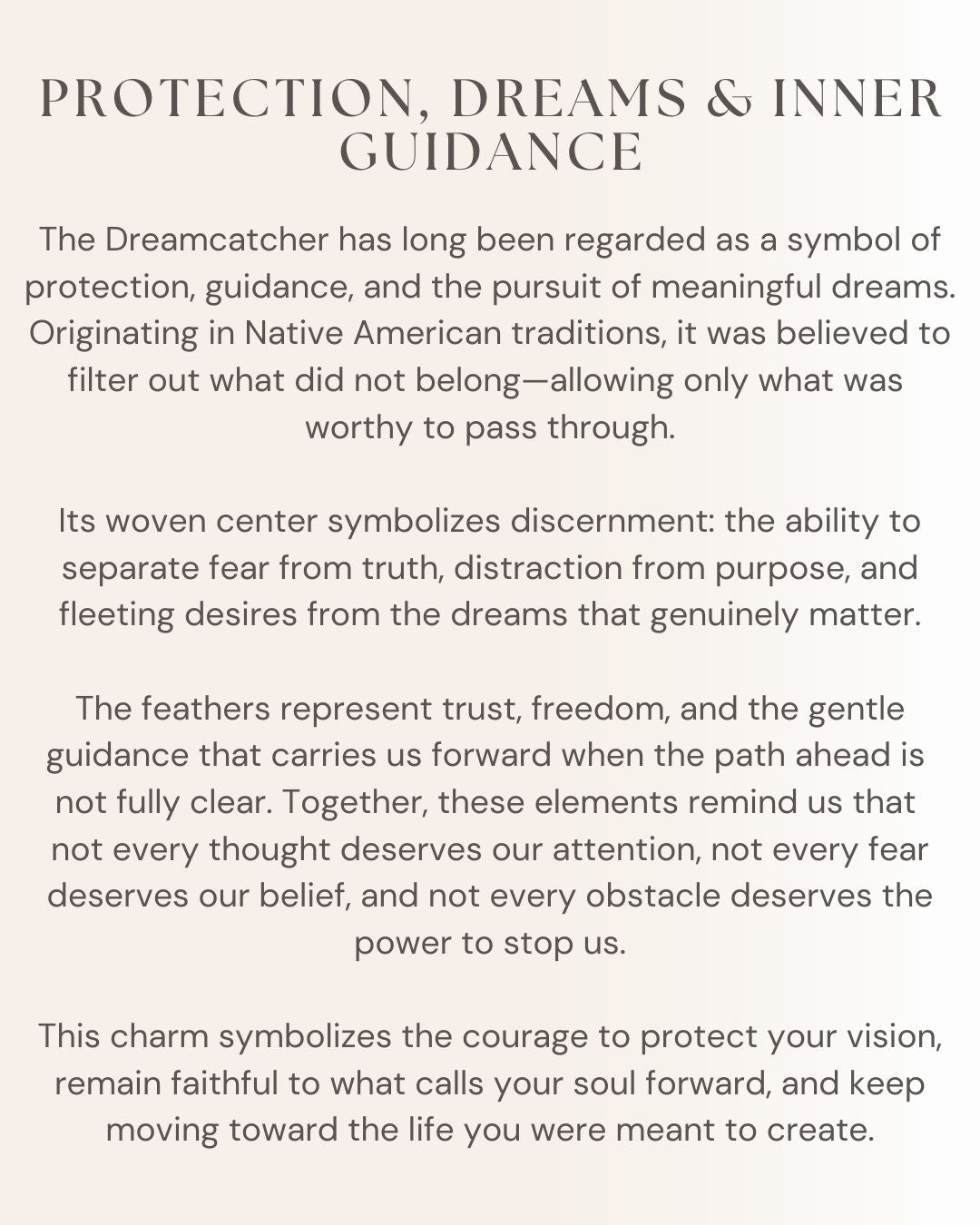 Soul Dreamcatcher Charm