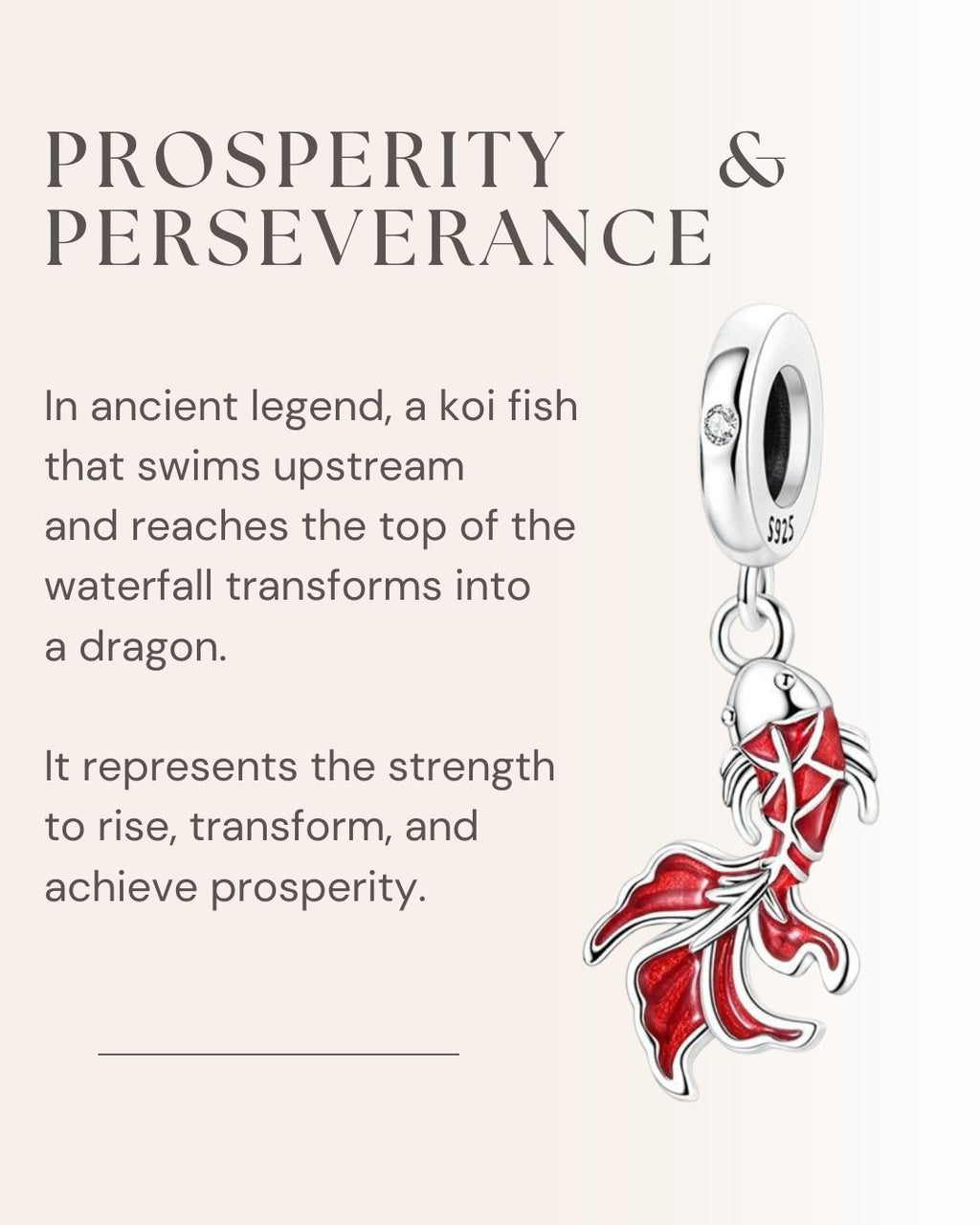 Koi Prosperity Charm