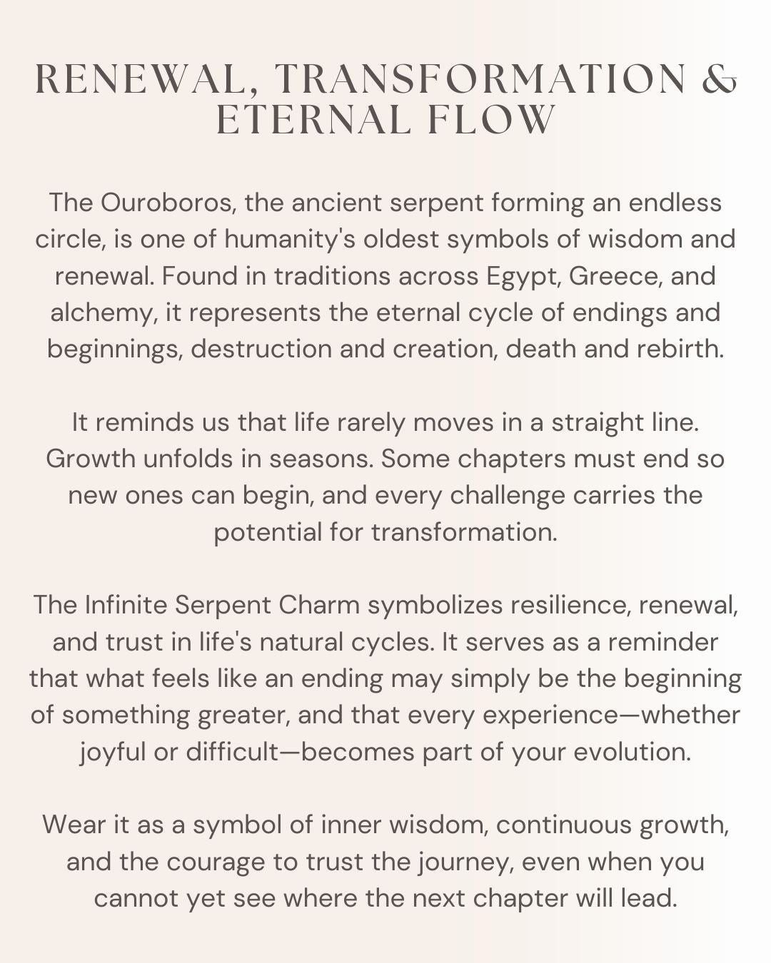 Infinite Serpent Charm