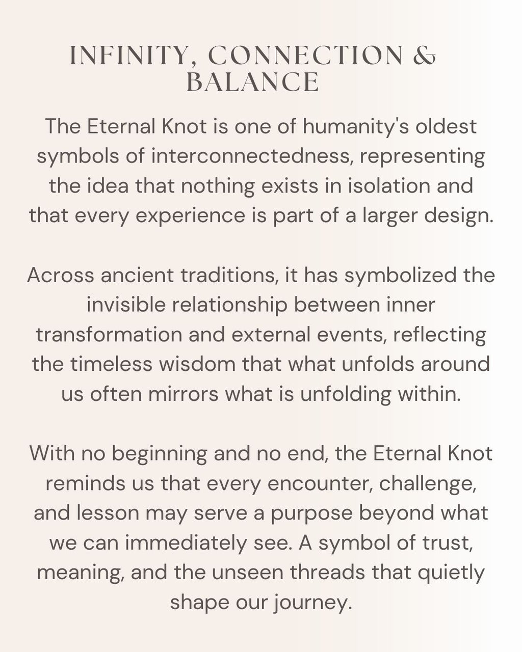 Eternal Knot Charm