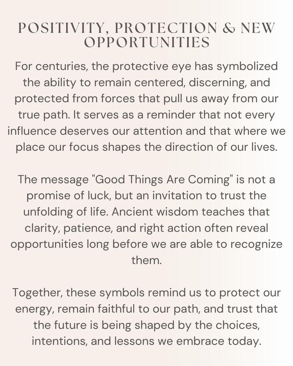 Good Things Charm