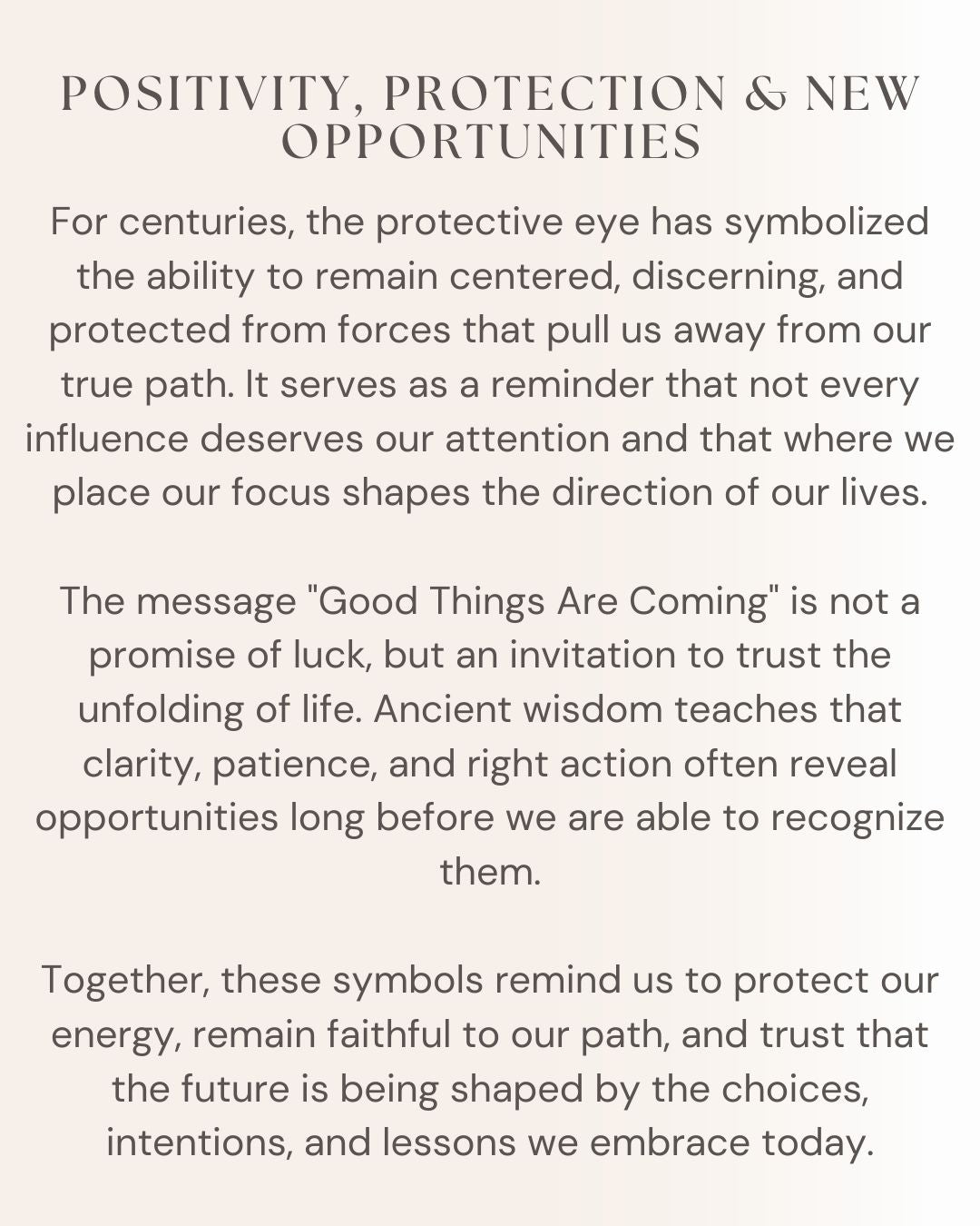 Good Things Charm
