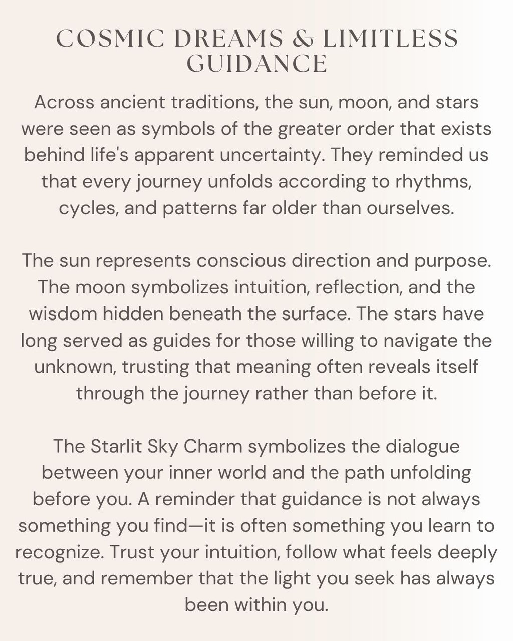 Starlit Sky Charm