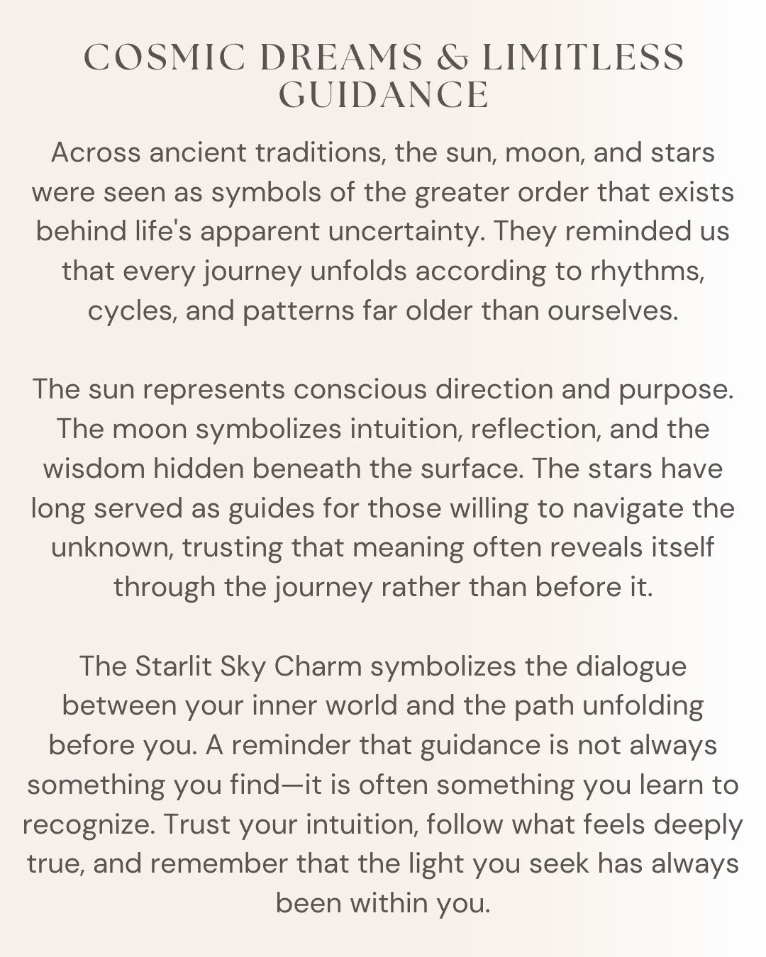 Starlit Sky Charm