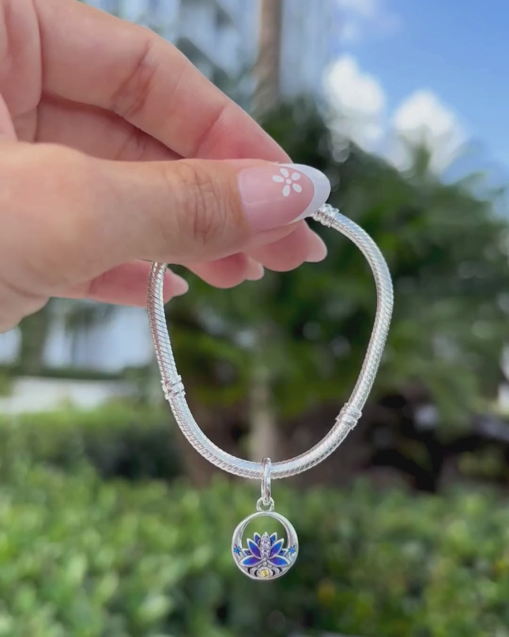 Cosmic Lotus Charm