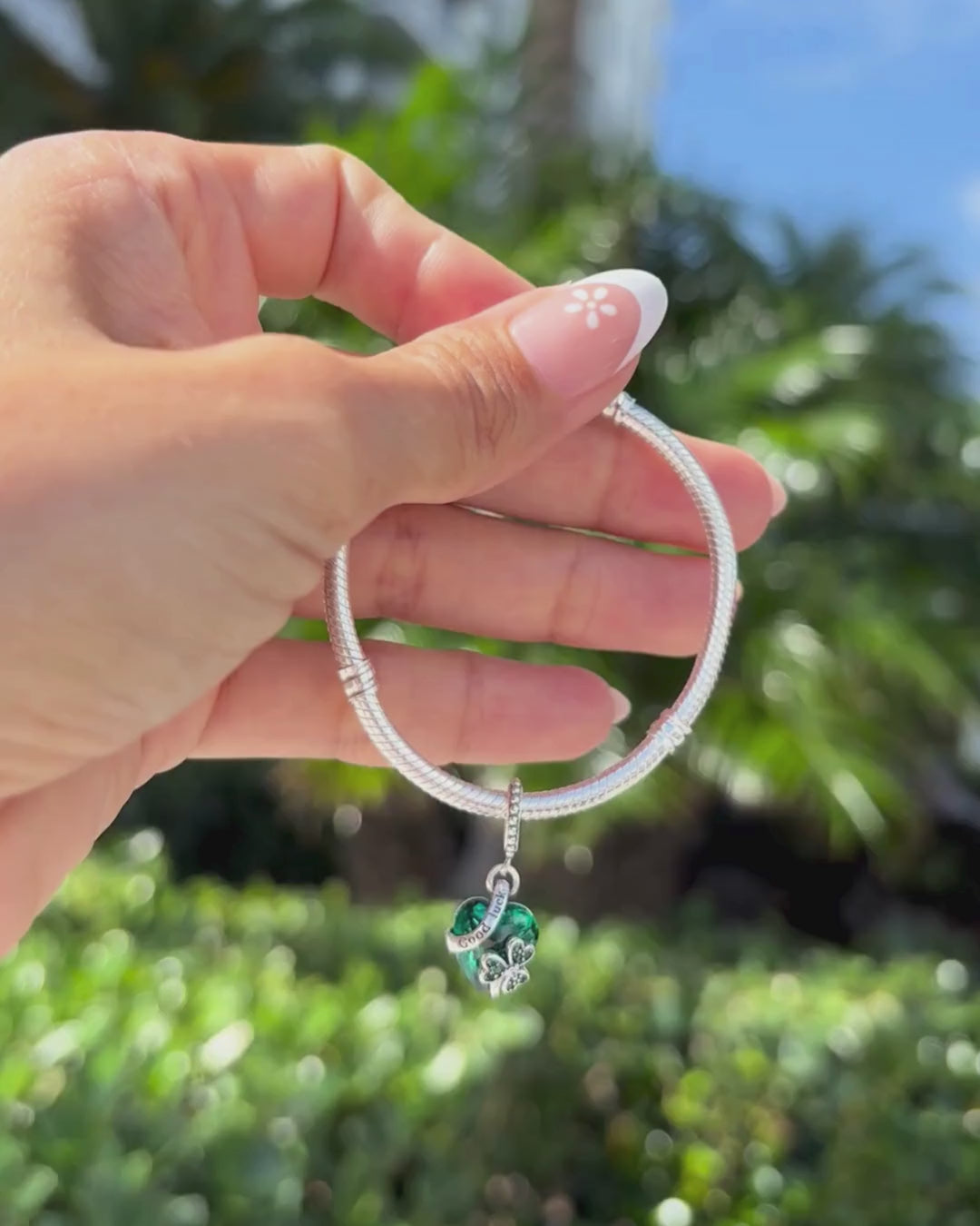 Emerald Luck Charm