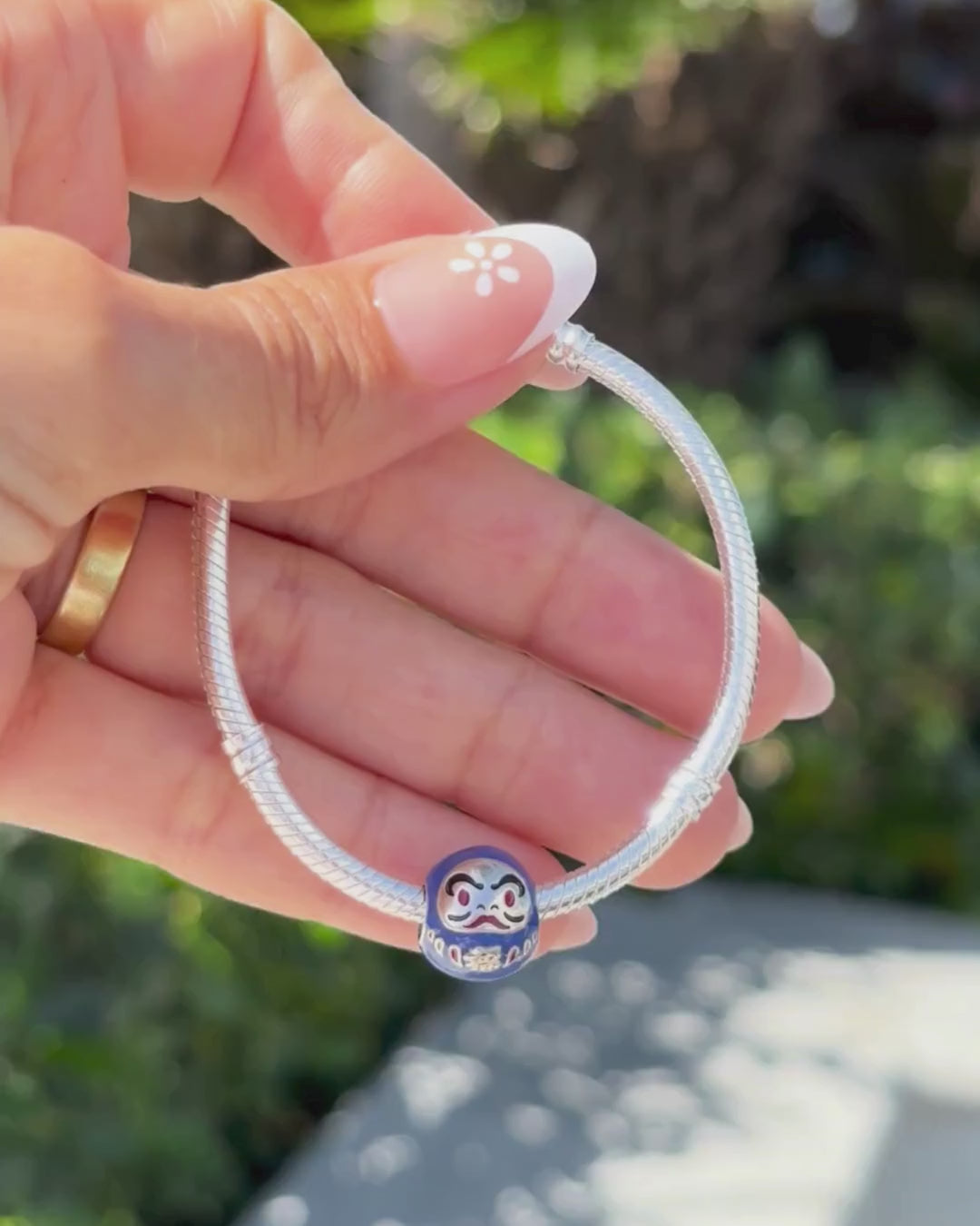Daruma Fortune Charm