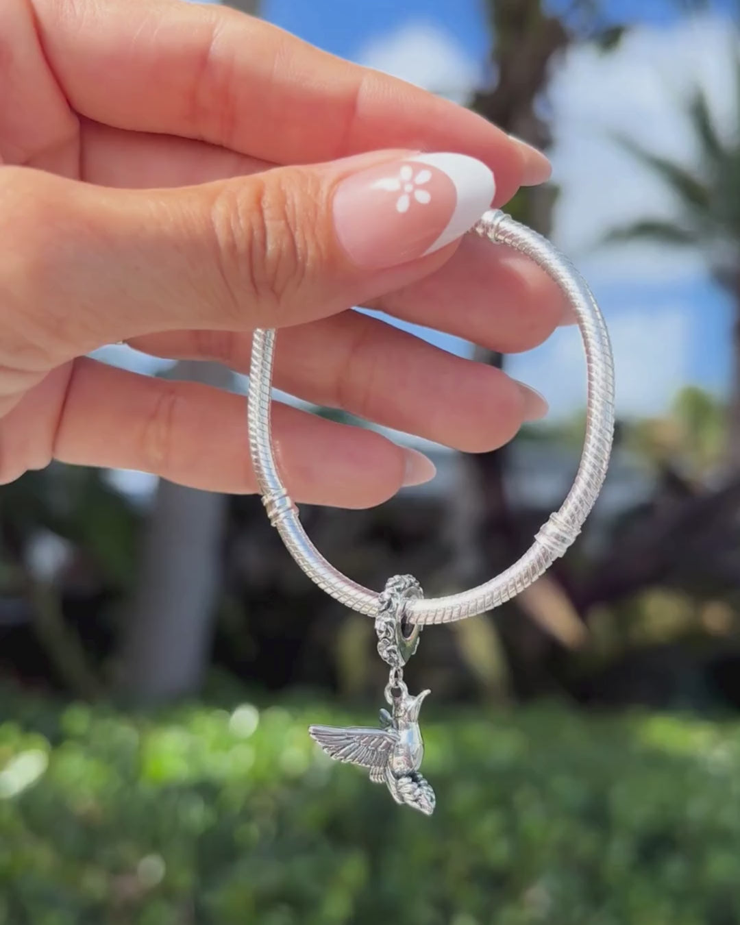 Hummingbird Flight Charm