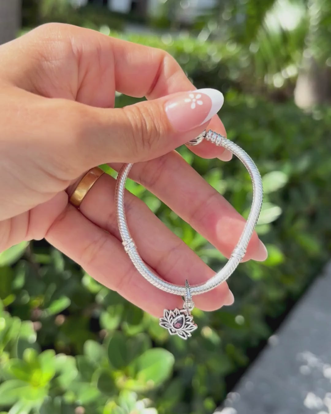 Lotus Transformation Charm